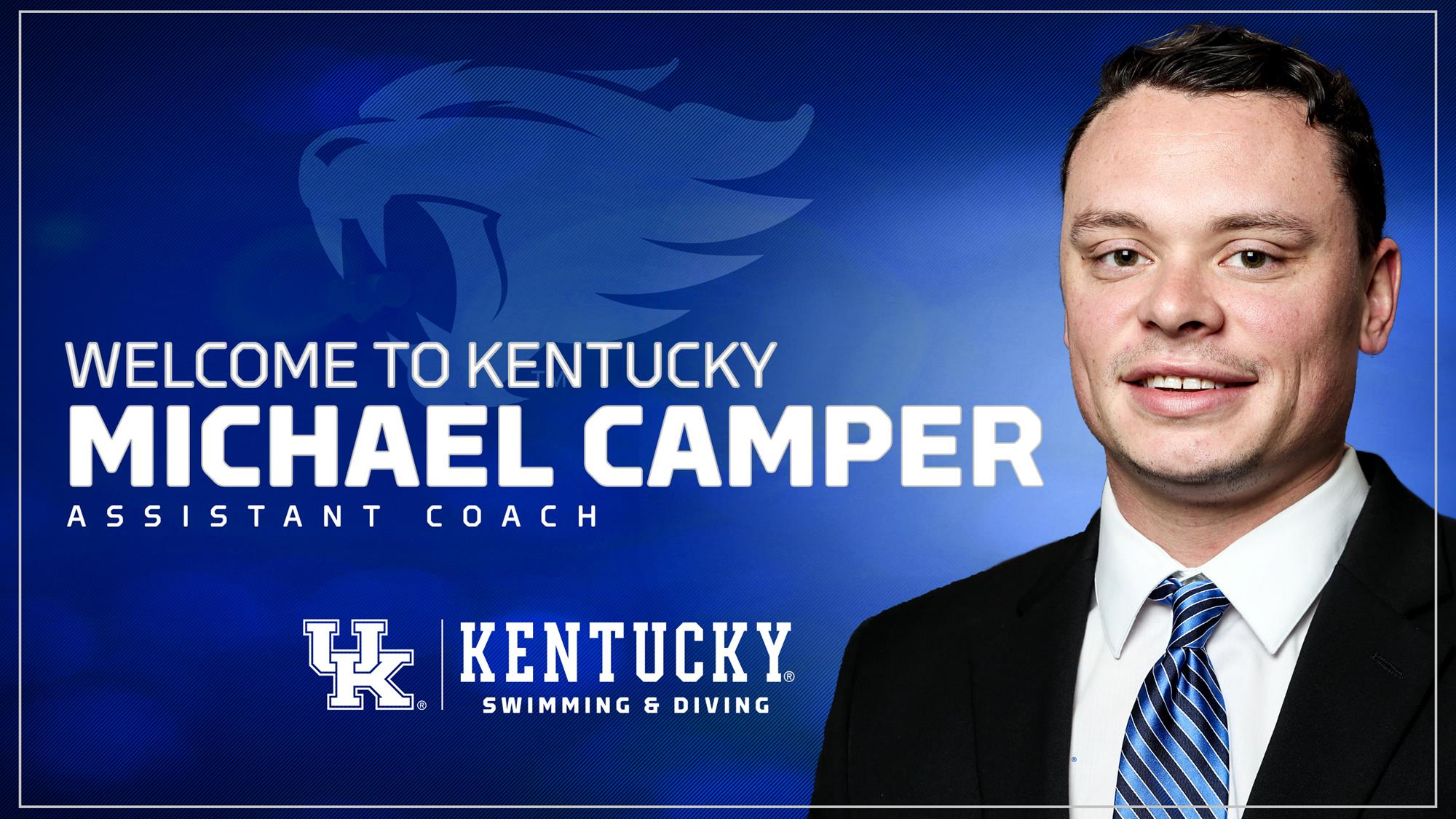 Swimming and Diving Names Michael Camper as Assistant Coach