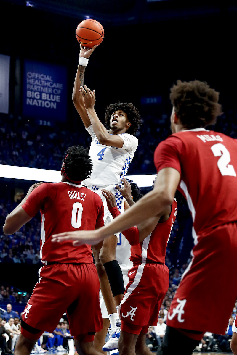 Daimion Collins.

Kentucky beat Alabama 90-81.

Photos by Chet White | UK Athletics