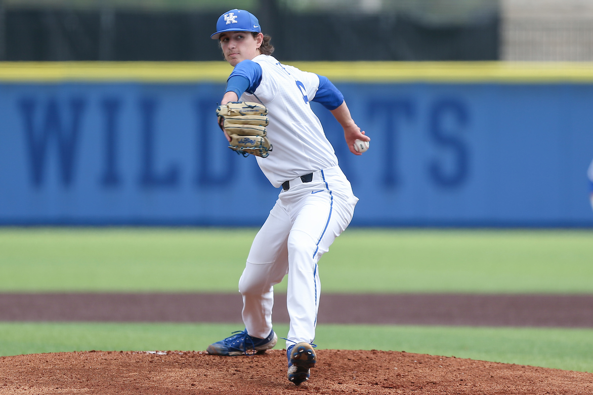 Zack Lee.

Kentucky beats Alabama 11 - 0.

Photo by Sarah Caputi | UK Athletics