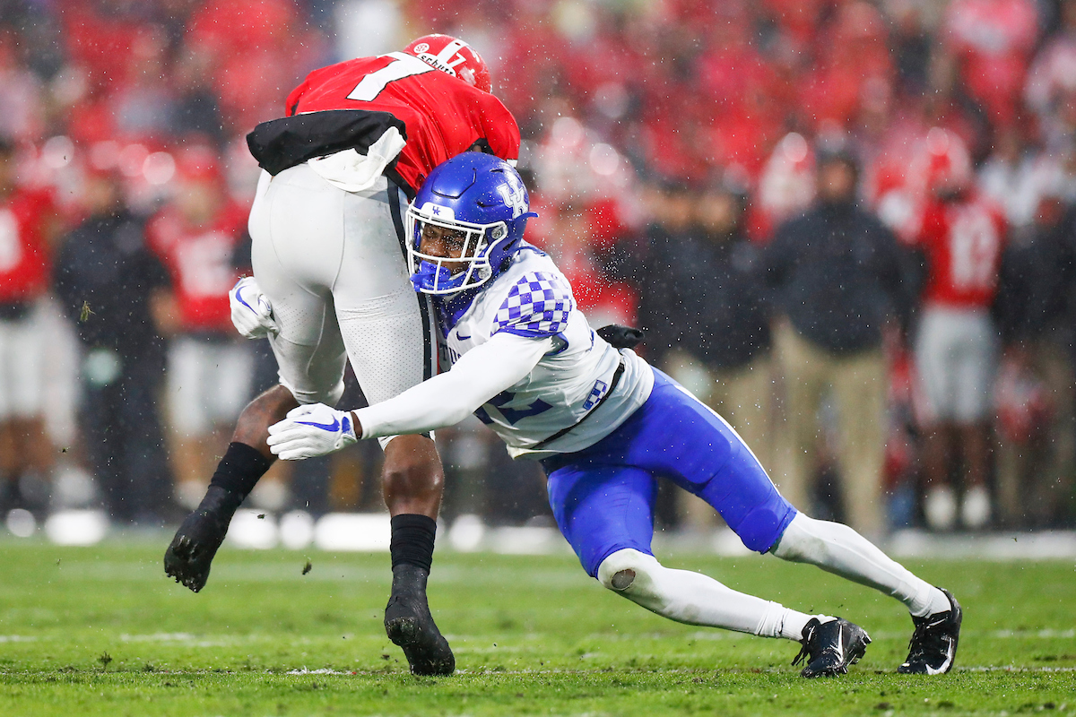 Jamari Brown.

Kentucky falls to Georgia 21-0.

Photo by Chet White | UK Athletics