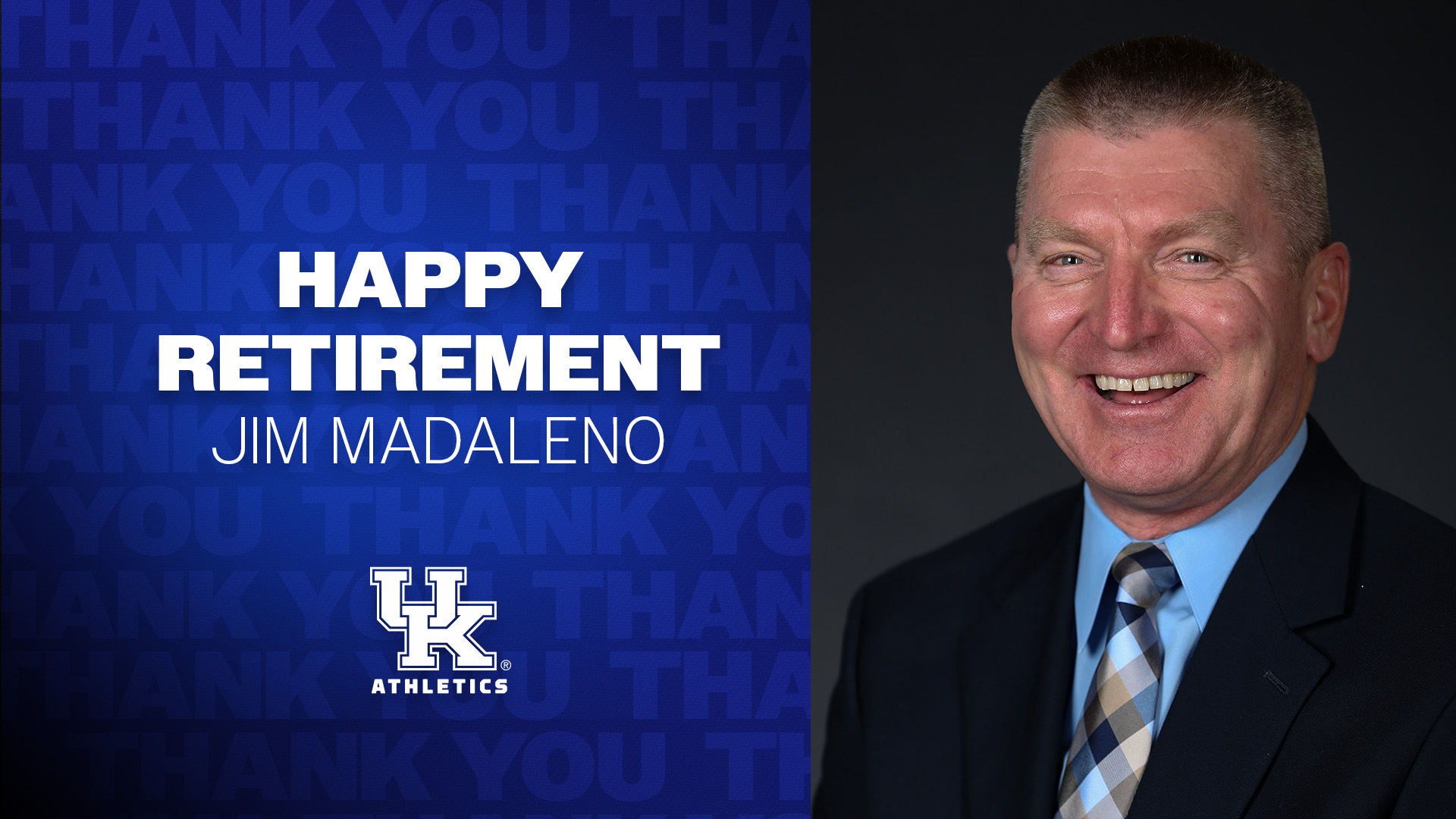 Jim Madaleno, Executive Associate Athletics Director for Sports Medicine and Performance, Will Retire