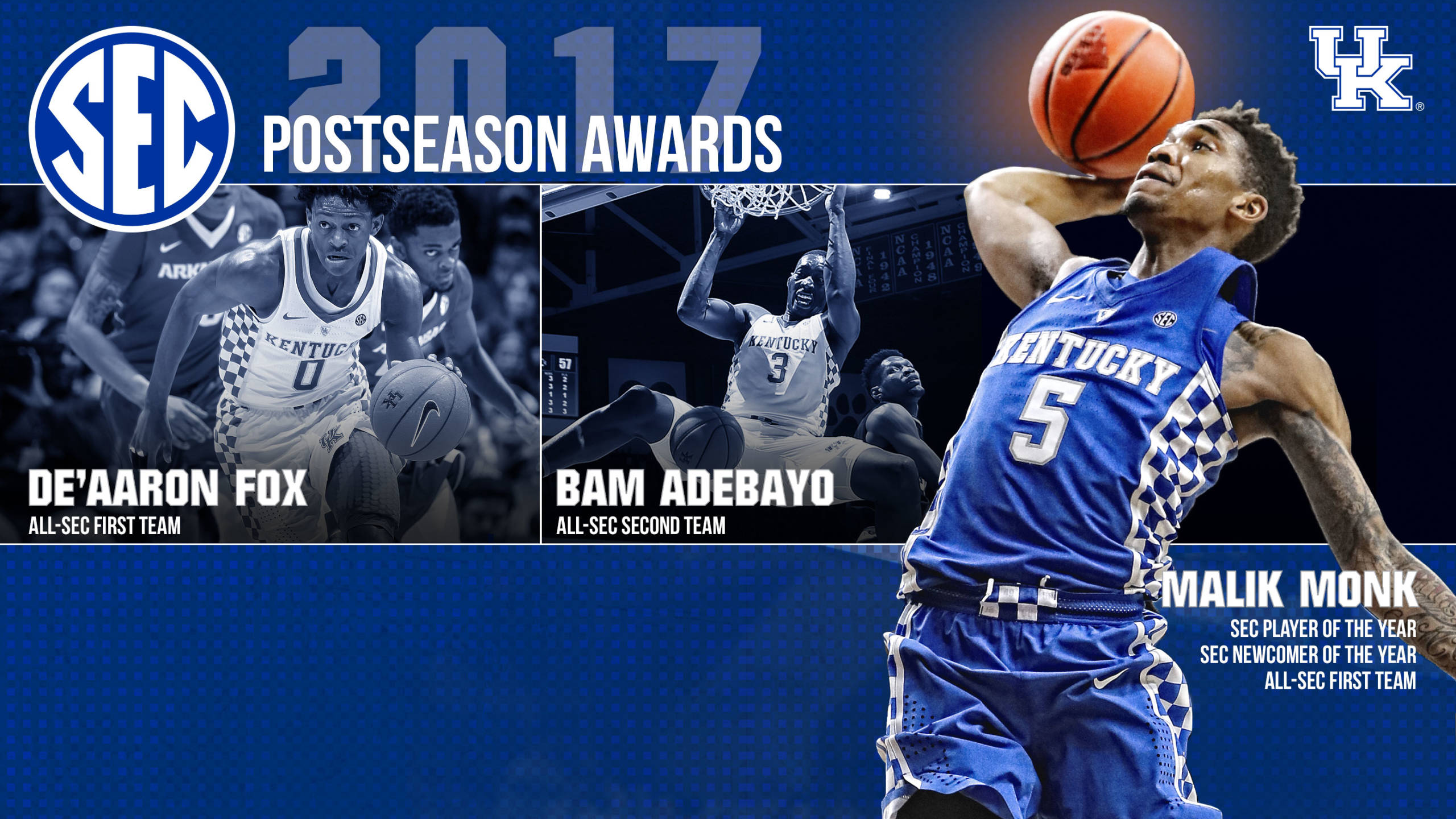 Monk Tabbed Player and Newcomer of the Year by AP