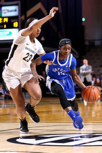 Chasity Patterson. 

Kentucky falls to Vanderbilt 70-64.

Photo by Eddie Justice | UK Athletics