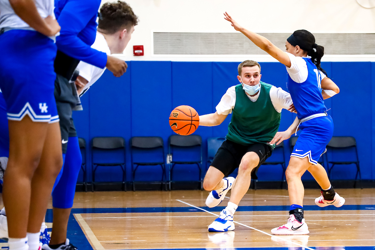 Ethan Howard.

Kentucky Women’s Basketball Practice. 

Photo by Eddie Justice | UK Athletics