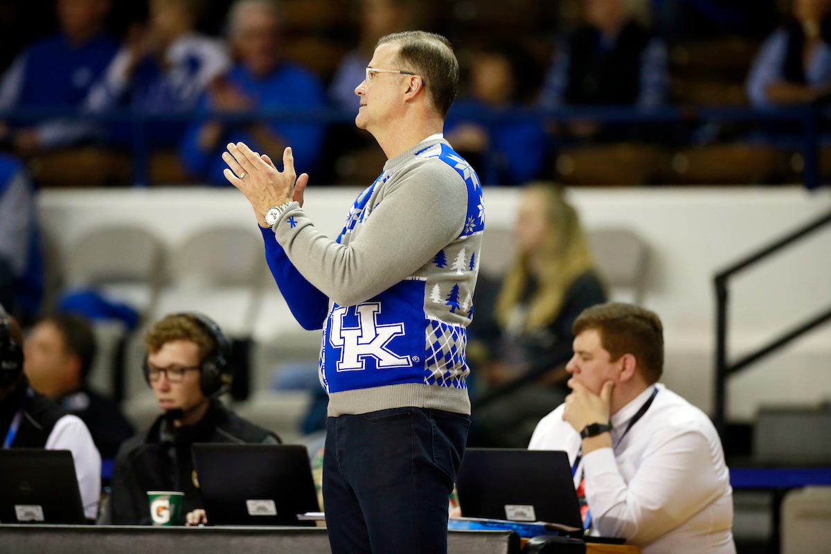 Matthew Mitchell

Kentucky beats Samford 79-49. 

Photo by Britney Howard | Staff