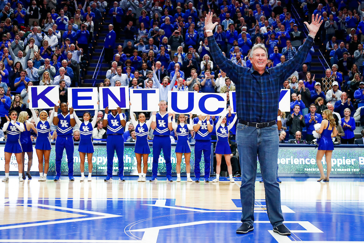 Rick Robey.

The UK men's basketball team beat Kansas 71-63 at Rupp Arena on Saturday, January 26, 2019.

Photo by Chet White| UK Athletics