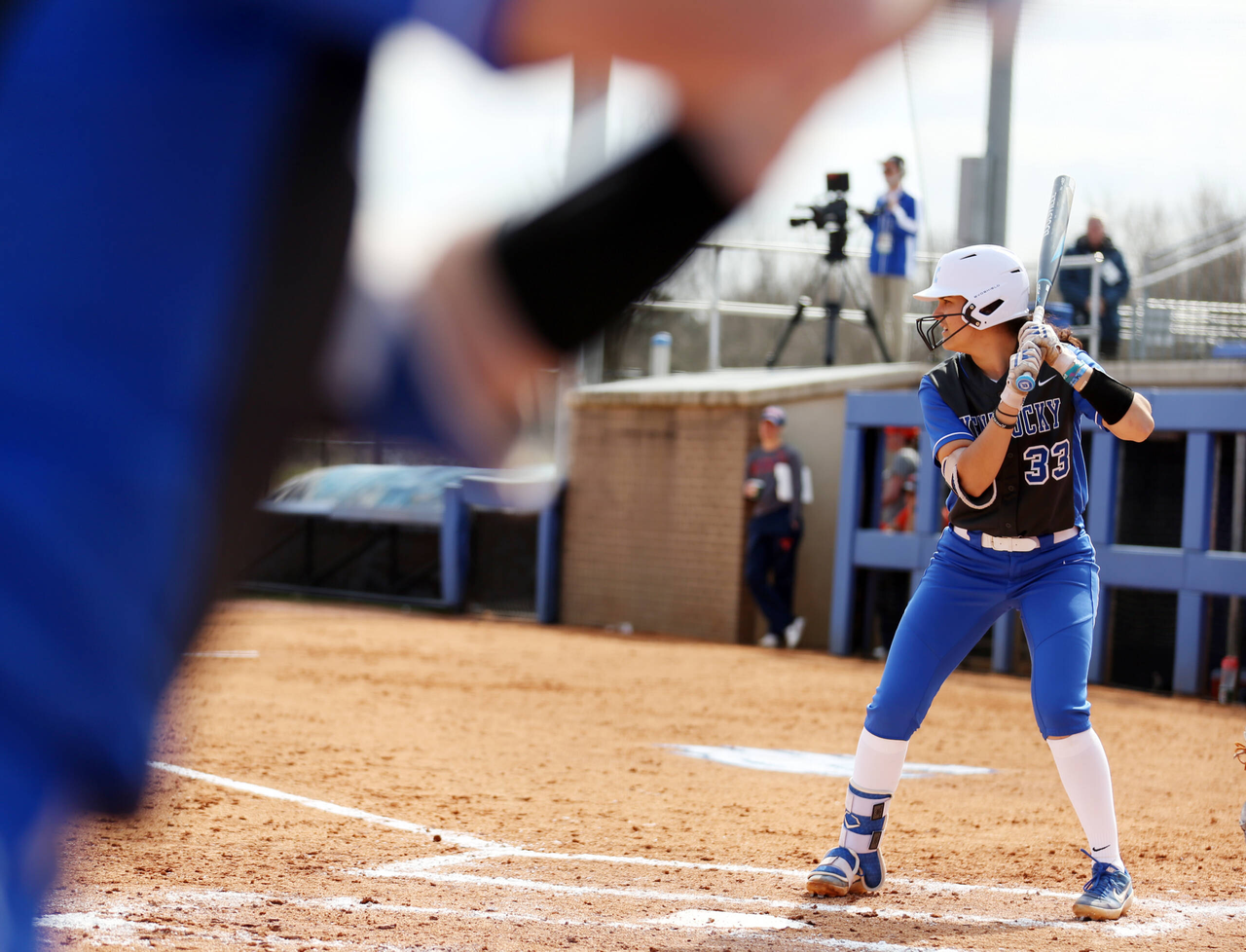 Alex Martens

The UK softball team beat Syracuse 13-0 on Wednesday, March 13, 2019.

Photo by Britney Howard | UK Athletics