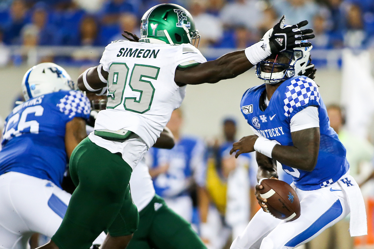 Terry Wilson

UK beat EMU 38-17.


Photo By Barry Westerman | UK Athletics