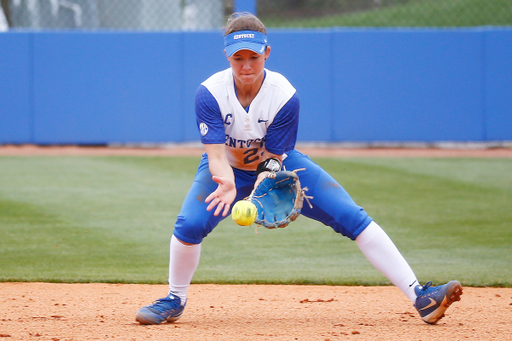 Katie Reed.

Softball beats Middle Tennessee State Univeristy 12-1at John Cropp Stadium in Lexington, Ky., on Friday, April 6, 2018.

Photo by Chet White | UK Athletics