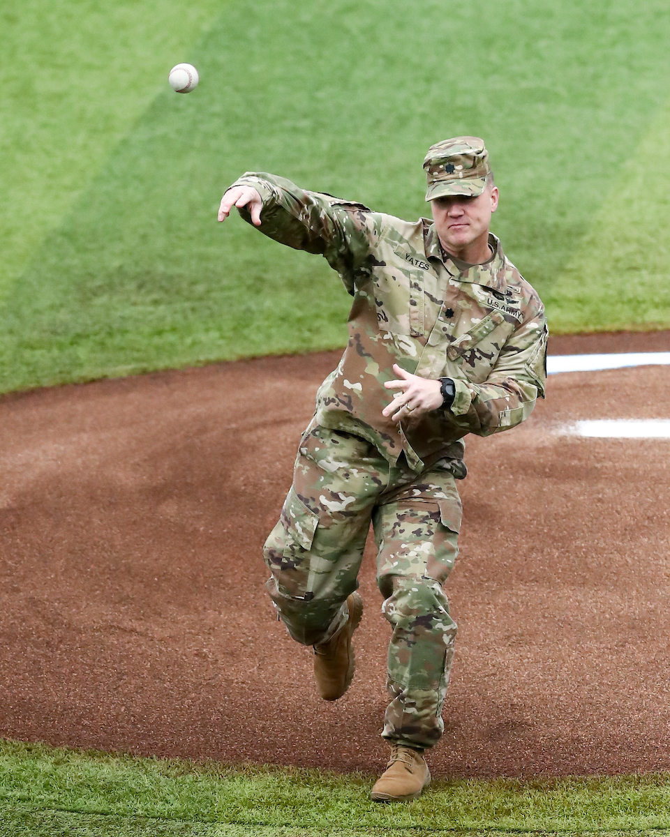 First pitch.

Kentucky beat Southeast Missouri State 9-4.

Photo by Elliott Hess | UK Athletics