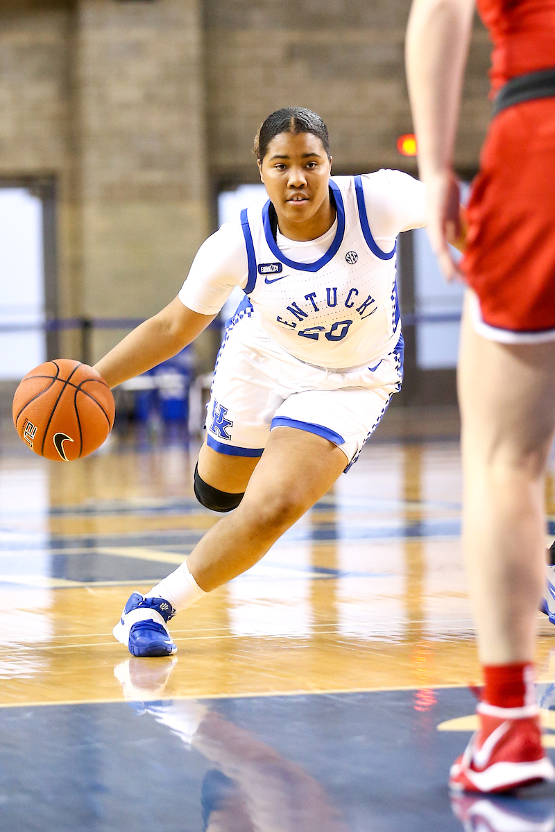 Erin Toller.  

Kentucky beats Samford 88-54.

Photo by Eddie Justice | UK Athletics