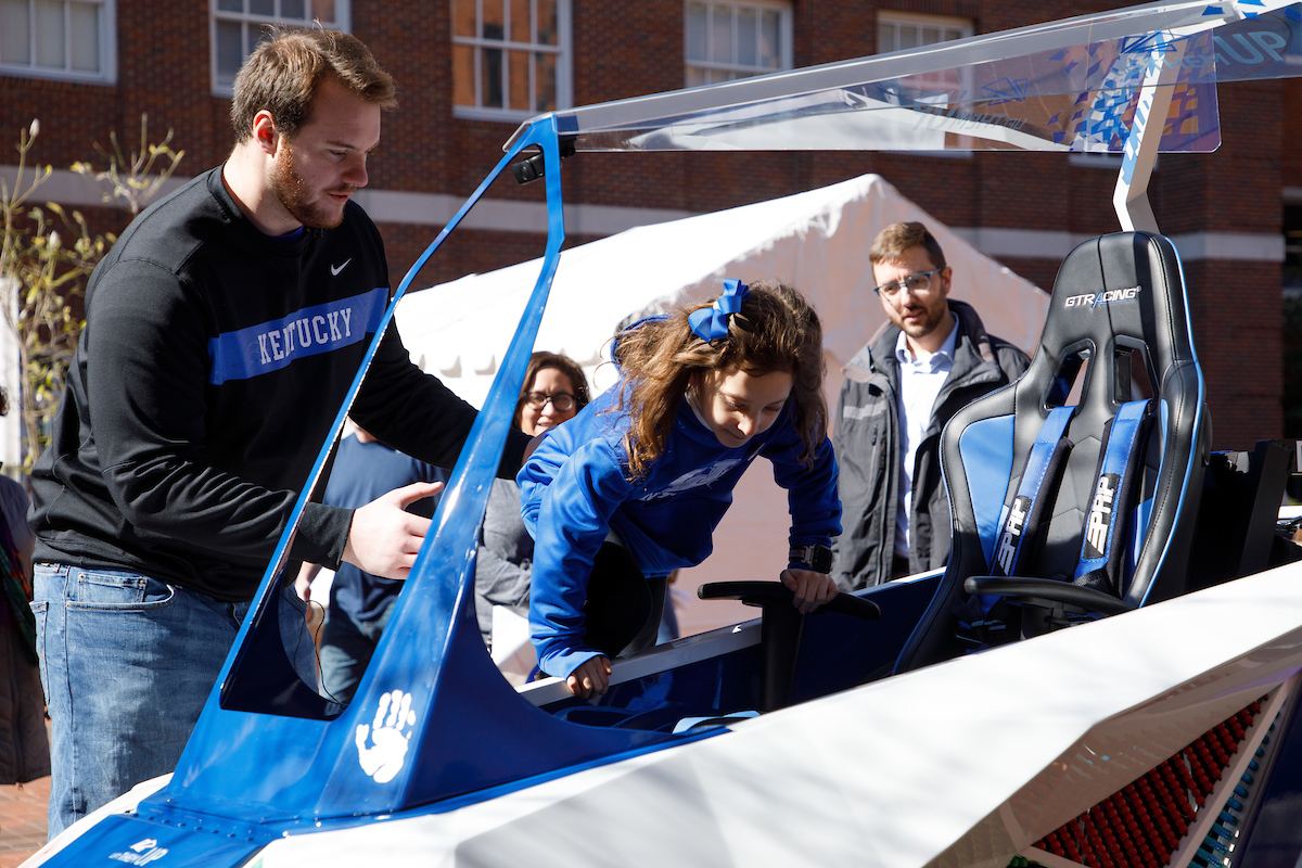 Luke Fortner. Engineers Day 2020.

Photo by Elliott Hess | UK Athletics