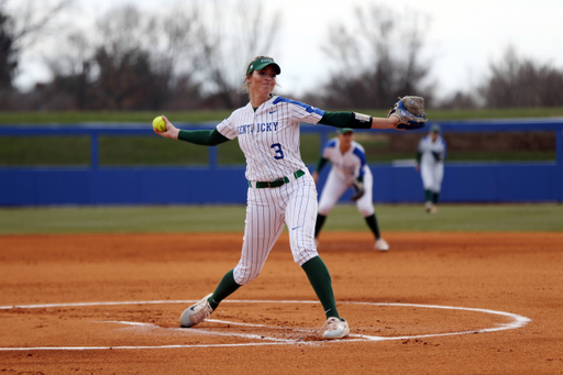 Grace Baalman
The University of Kentucky softball team beat LSU 4-1 on Saturday, March 17, 2018 at John Cropp Stadium. 

Photo by Britney Howard | UK Athletics