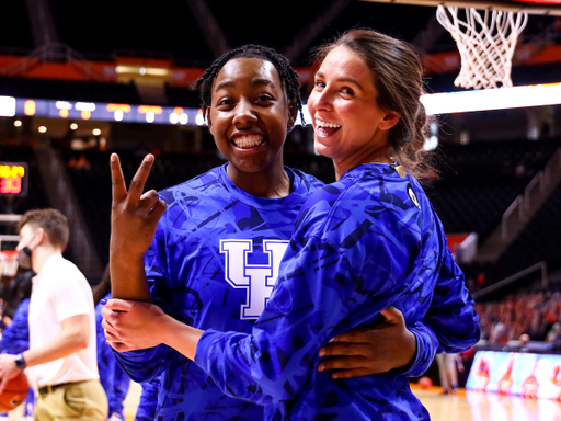 Dreuna Edwards. Blair Green. 

Kentucky loses to Tennessee 70-53.

Photo by Eddie Justice | UK Athletics