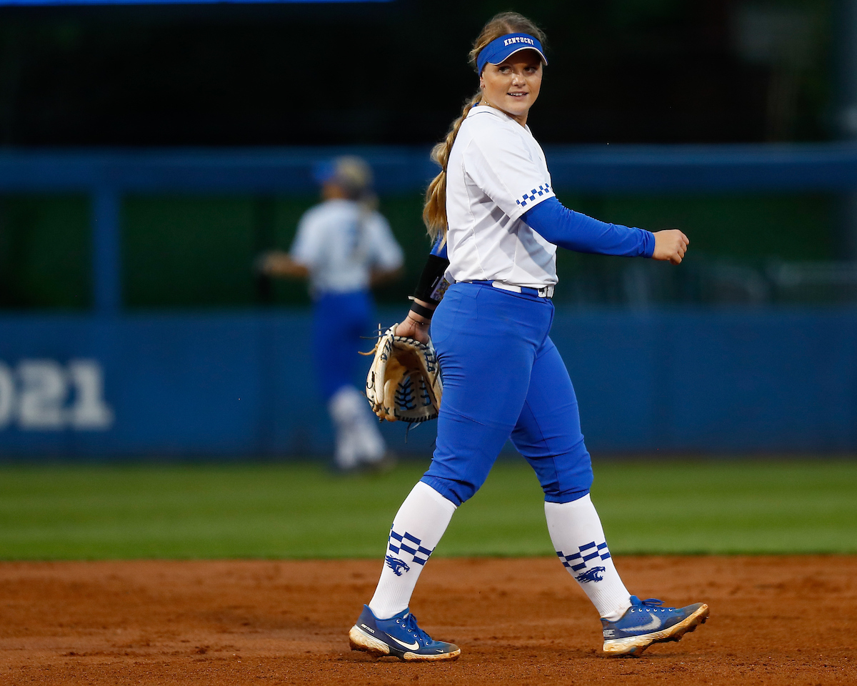 Erin Coffel.

Kentucky loses to Missouri 9-1.

Photo by Tommy Quarles | UK Athletics