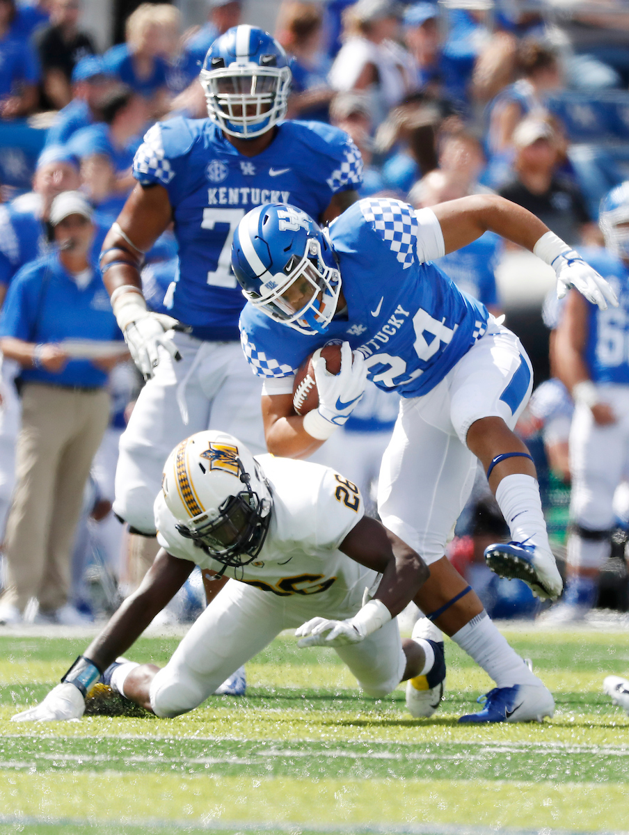 Christopher Rodriguez.

UK football beats Murray State 48-10.

Photo by Chet White | UK Athletics