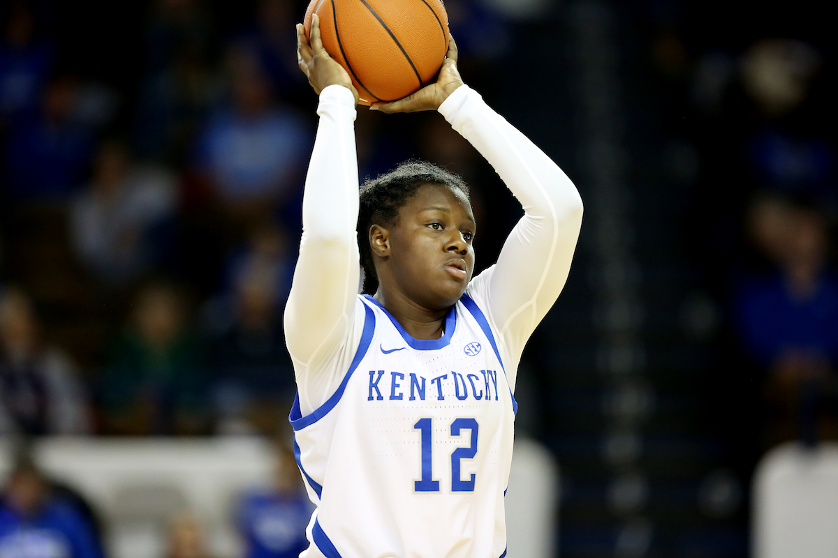 Amanda Paschal

UK women's basketball beats Morehead State. 

Photo by Britney Howard  | UK Athletics