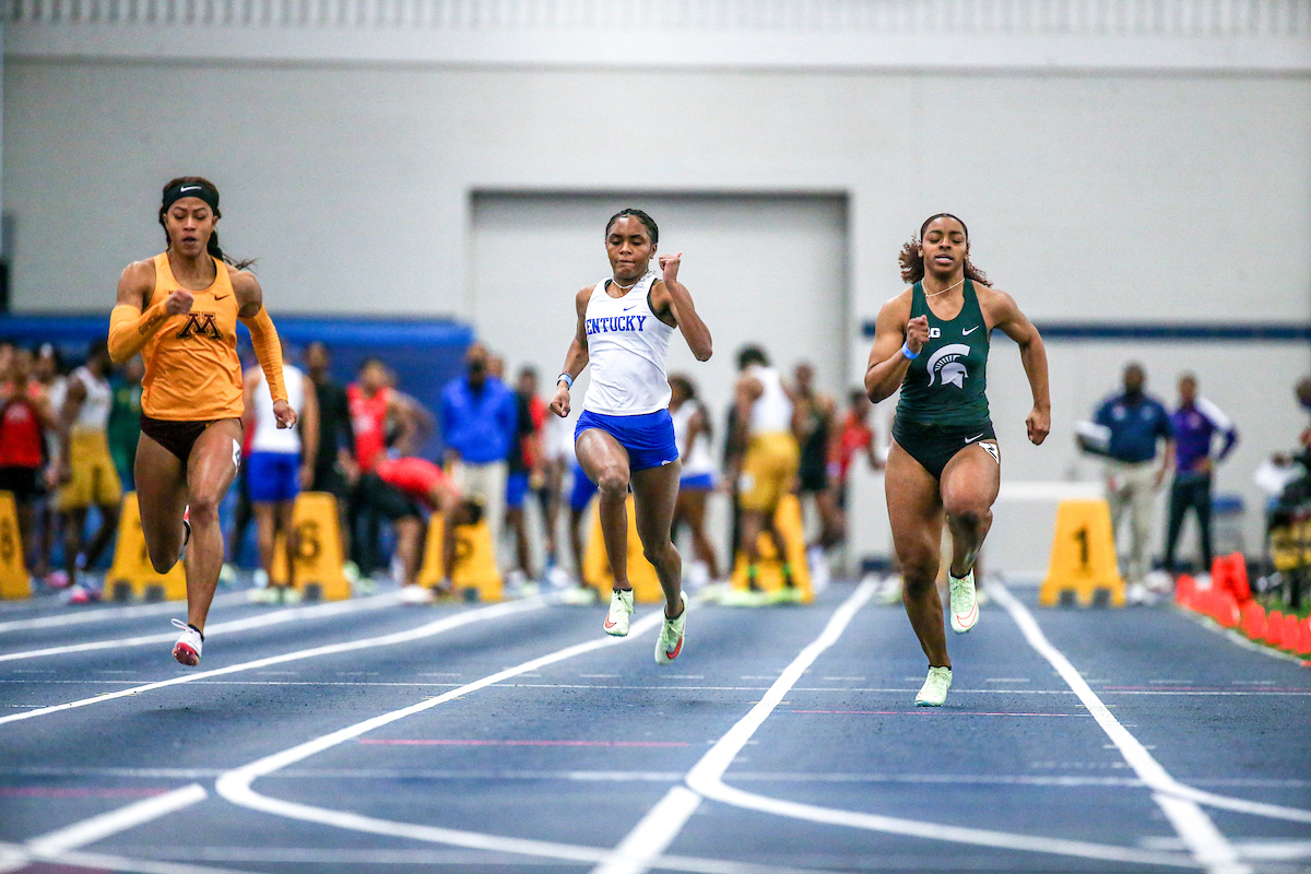 Anthaya Charlton.

Kentucky Rod McCravy Track & Field Invitational.

Photo by Sarah Caputi | UK Athletics