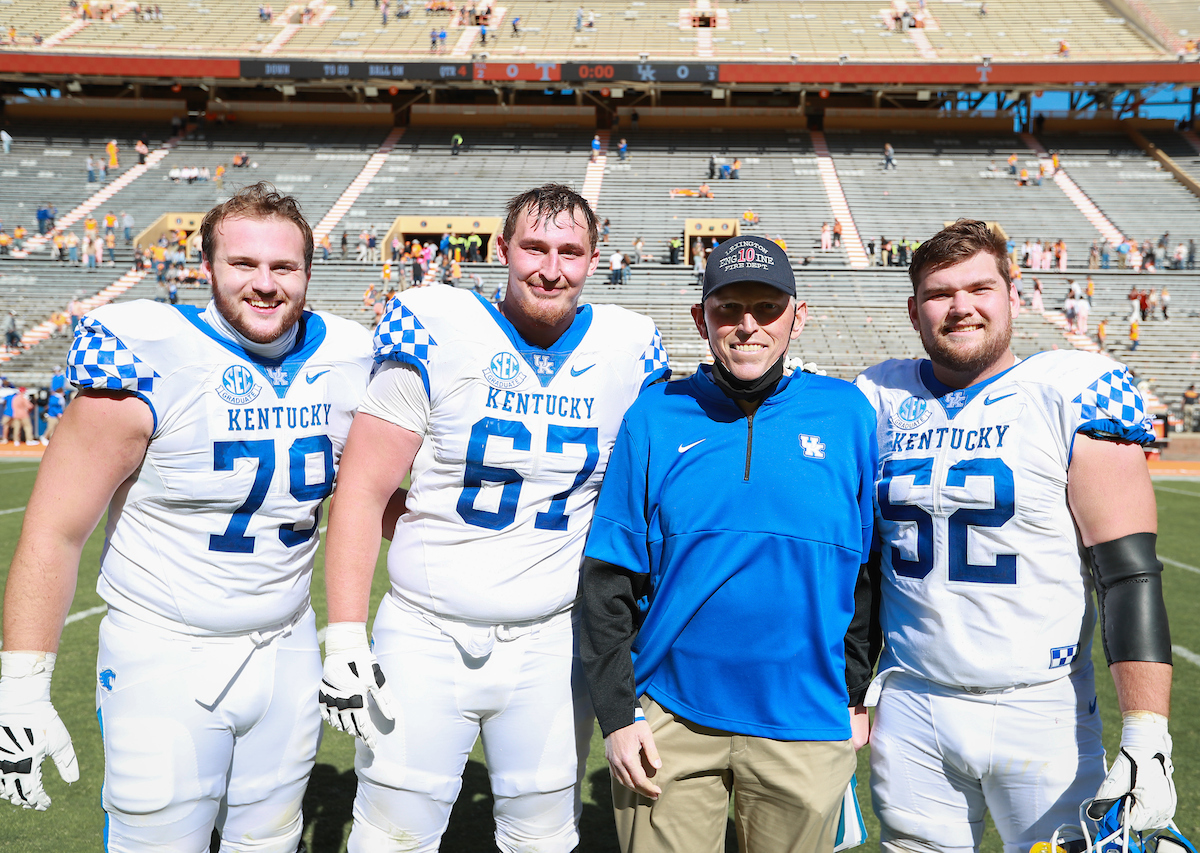 John Schlarman & Big Blue Wall

UK defeats Tennessee 34-7

Photo By Jacob Noger | UK Football