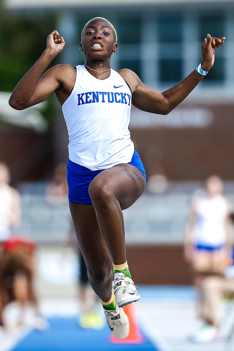 Kendall Jordan.

2022 Kentucky Invitational.

Photo by Eddie Justice | UK Athletics