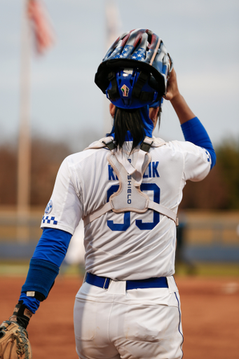 Kayla Kowalik.

Kentucky loses to Michigan 8-0.

Photo by Abbey Cutrer | UK Athletics