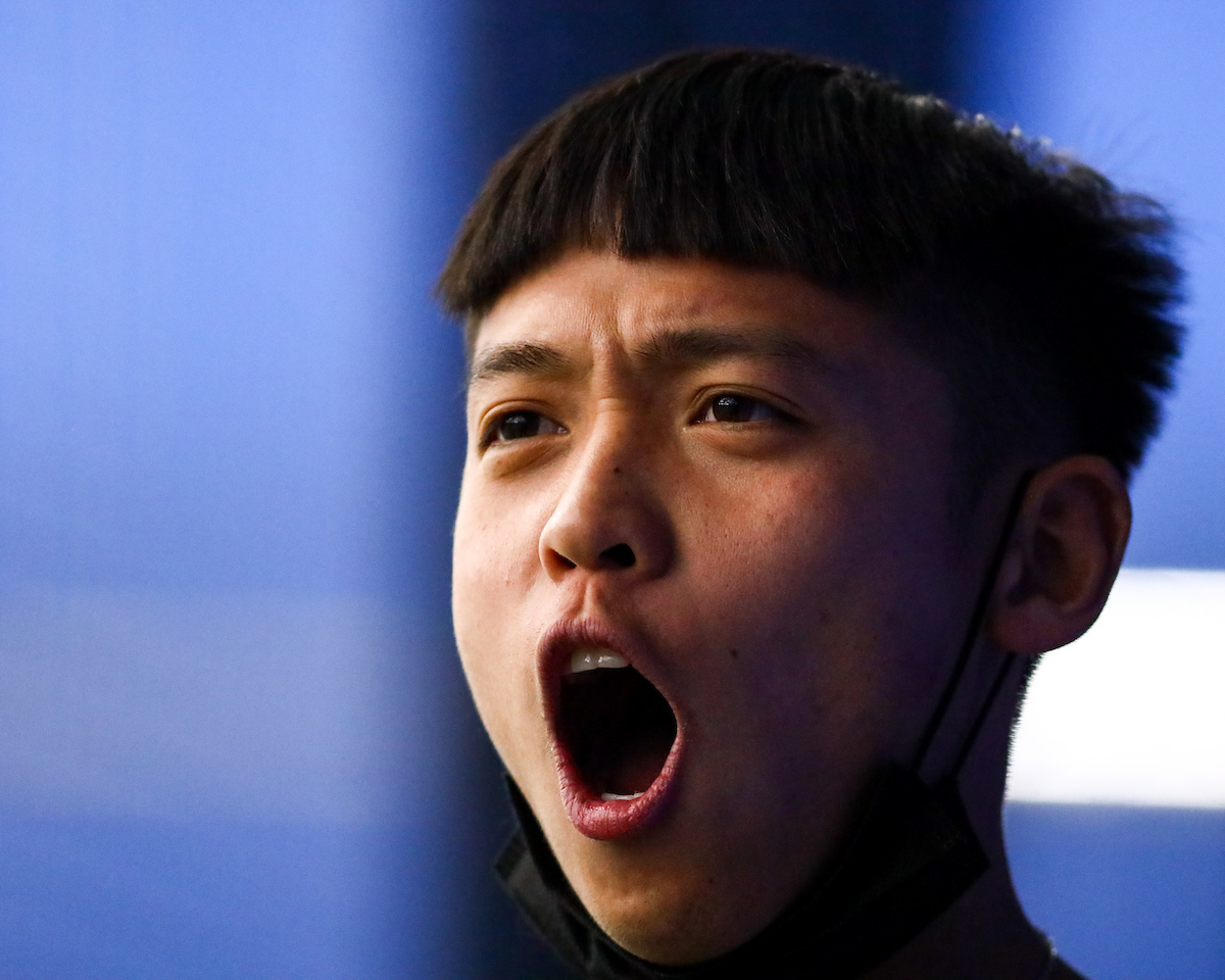 Arthur Chen. 

Kentucky defeats South Carolina 4-2. 

Photo by Eddie Justice | UK Athletics