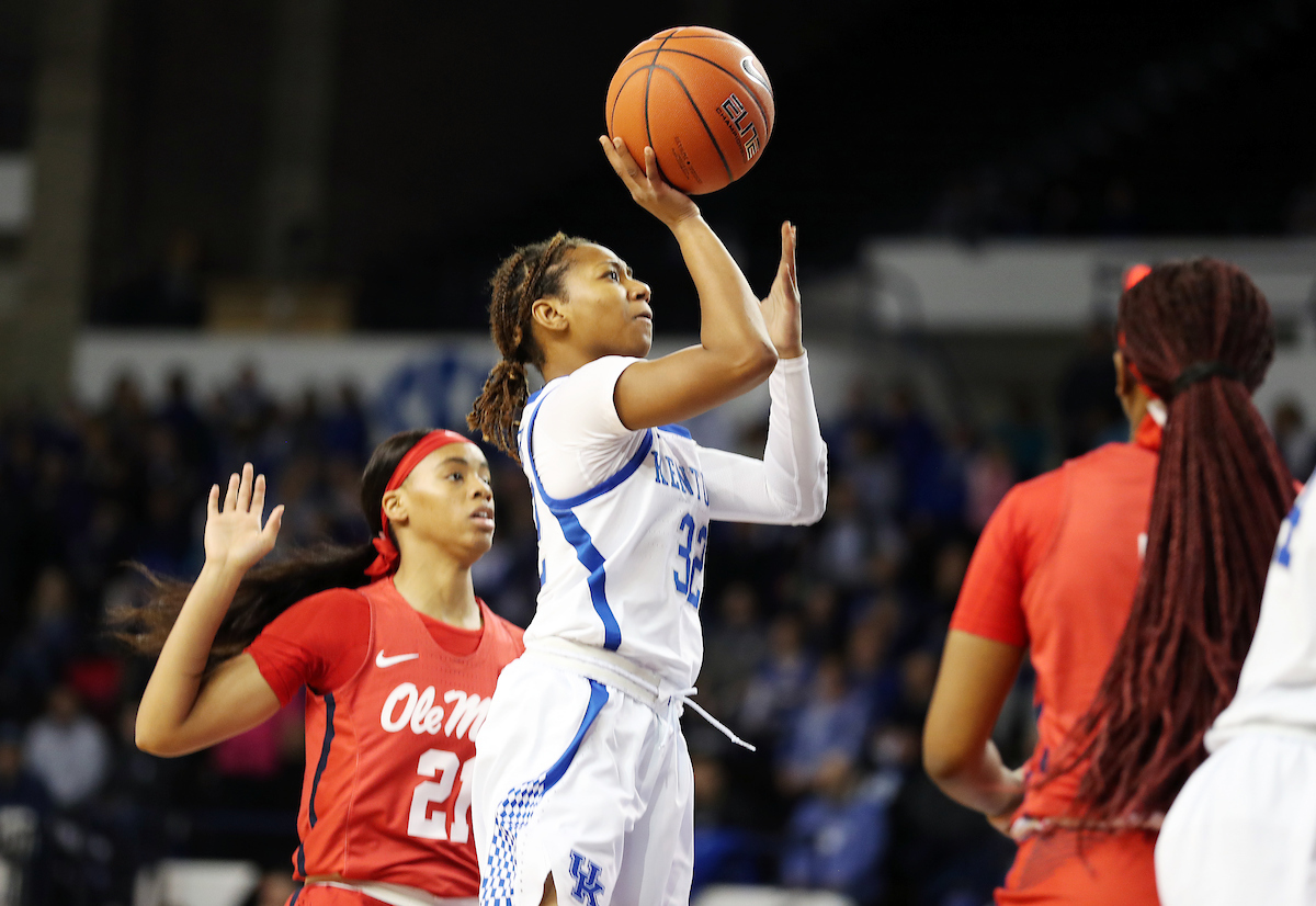 Jaida Roper

Kentucky Women's Basketball falls to Ole Miss. 

Photo by Britney Howard  | UK Athletics