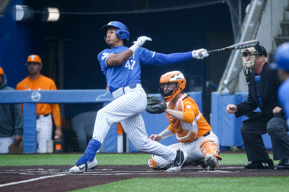Ryan Ritter.

Kentucky loses to Tennessee 7-2.

Photo by Sarah Caputi | UK Athletics