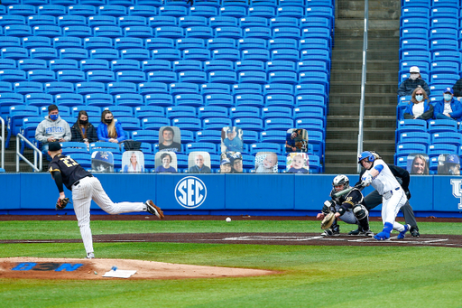 Austin Schultz. 

Kentucky beats Milwaukee, 9-3. 

Photo By Barry Westerman | UK Athletics