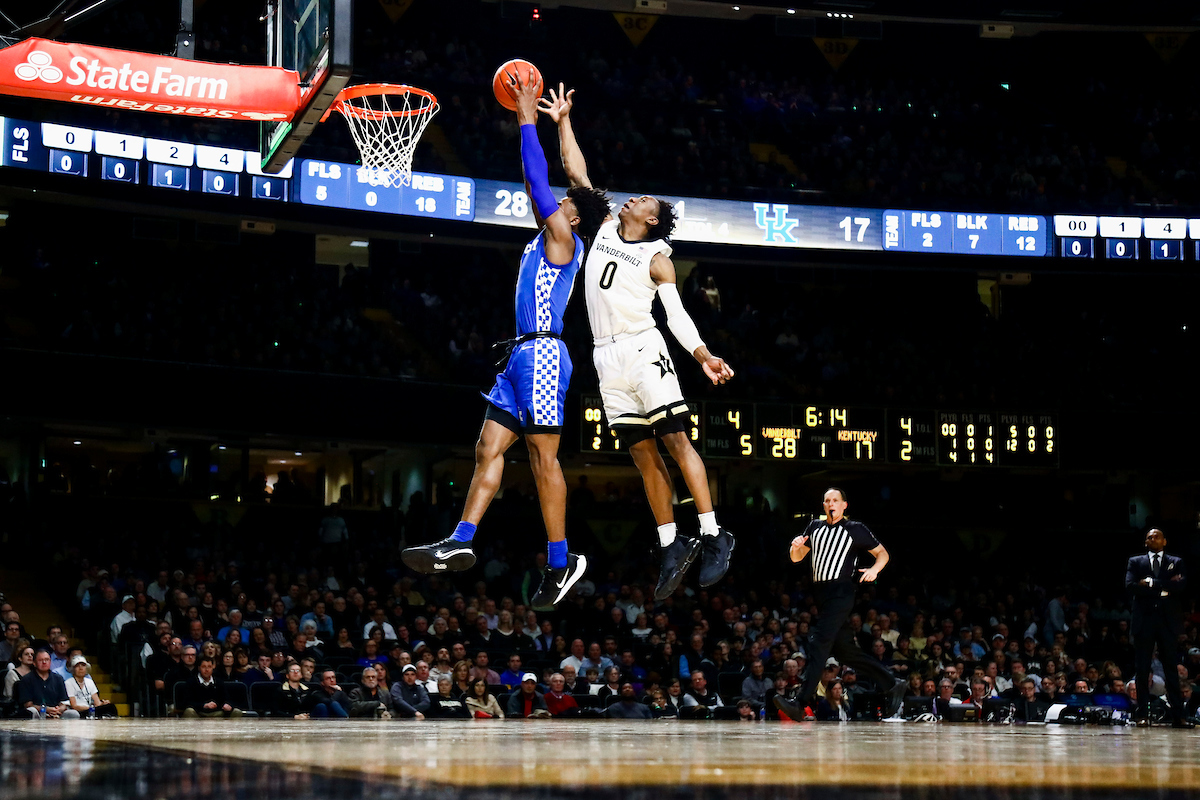 Ashton Hagans.

Kentucky beat Vanderbilt 78-64.

Photo by Chet White | UK Athletics