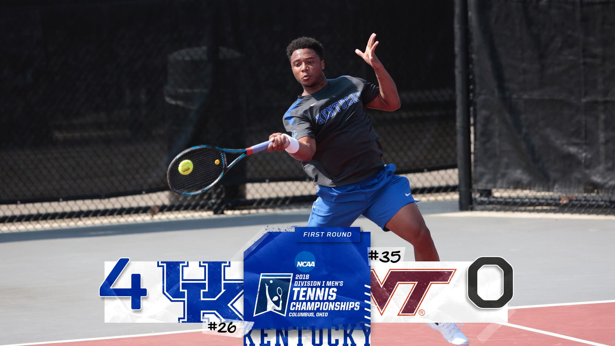 Kentucky Sweeps Virginia Tech, Advances to NCAA Tournament Second Round