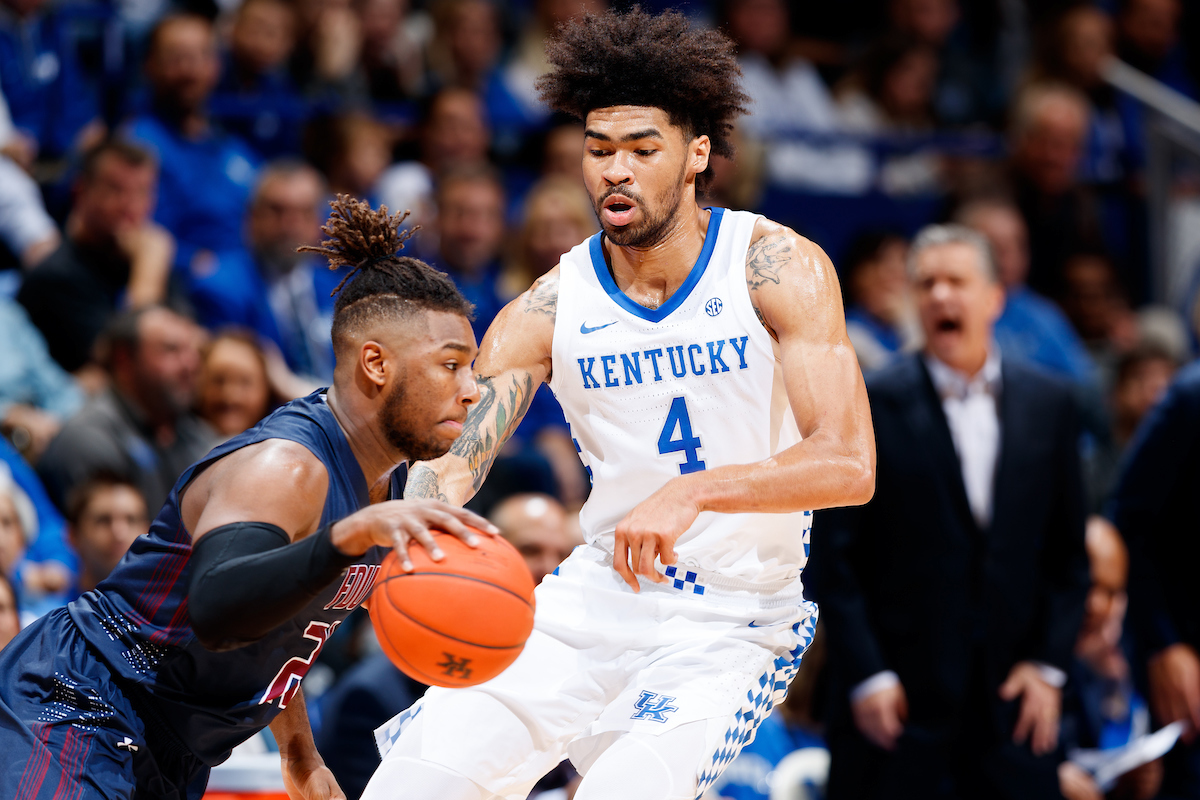 Nick Richards.

Kentucky beat Fairleigh Dickinson 83-52.


Photo by Elliott Hess | UK Athletics
