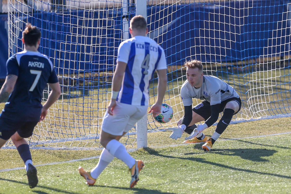 Ryan Troutman.

Kentucky ties Akron 1 - 1.

Photo by Sarah Caputi | UK Athletics