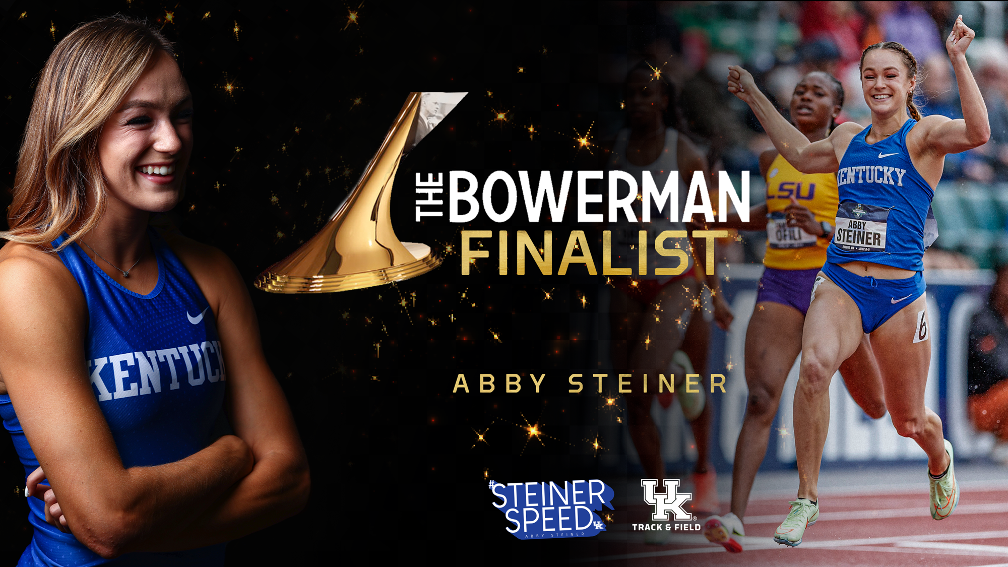 Abby Steiner Named a Finalist for The Bowerman