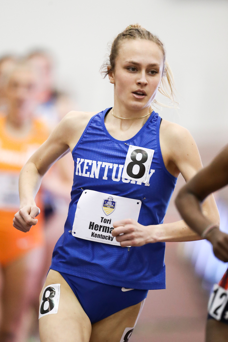 Tori Herman.

Day 2. SEC Indoor Championships.

Photos by Chet White | UK Athletics