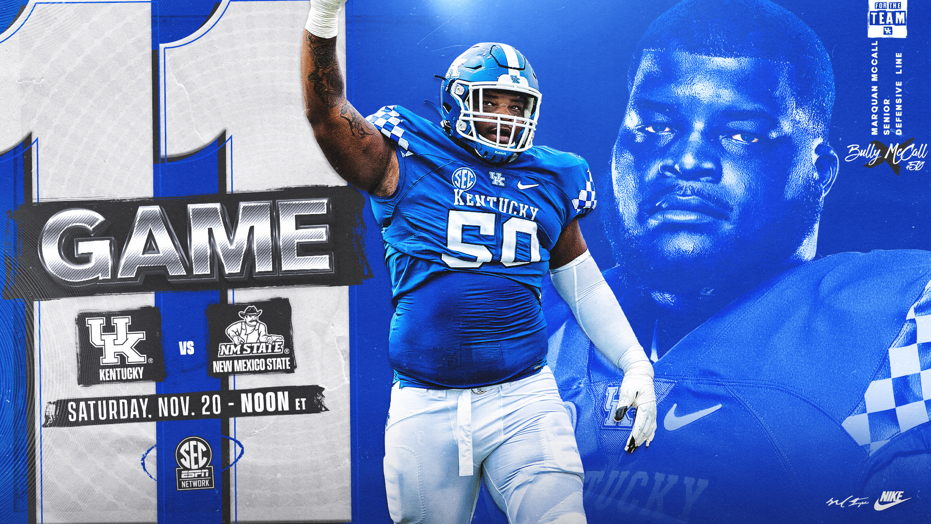 Kentucky Hosts New Mexico State on Senior Day