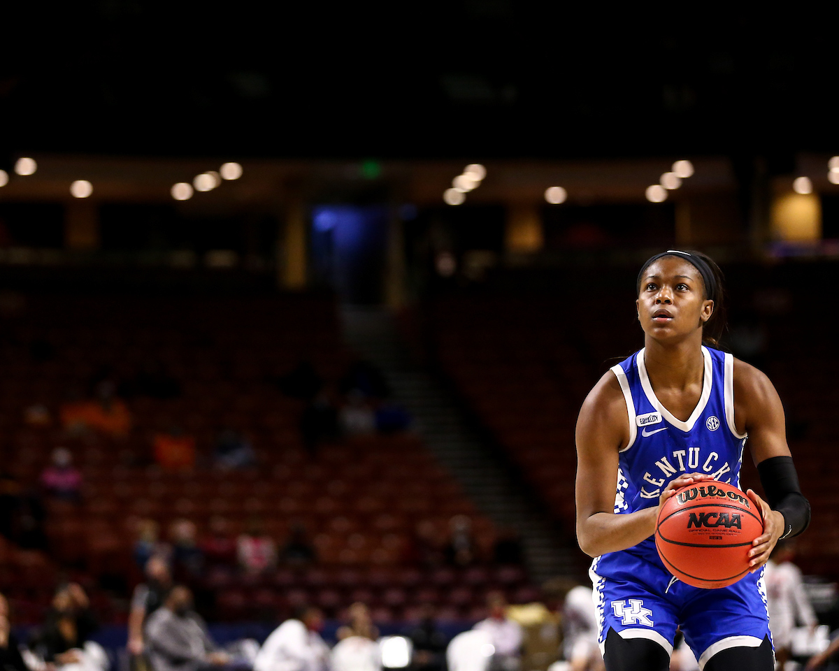 Robyn Benton. 

Kentucky loses to Georgia 78-66 at the SEC Tournament. 

Photo by Eddie Justice | UK Athletics