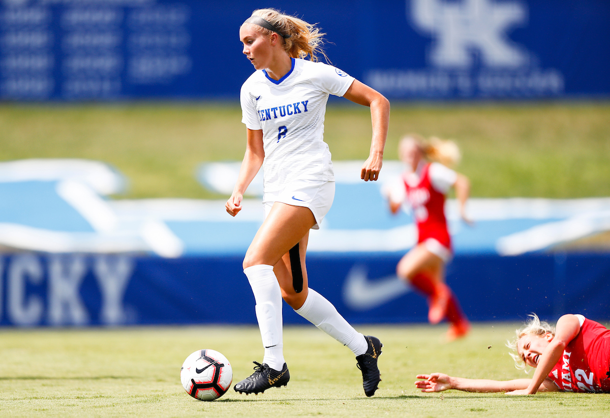 Hannah Richardson.

UK beat Miami (OH) 3-0 on Senior Day.

Photo by Chet White | UK Athletics