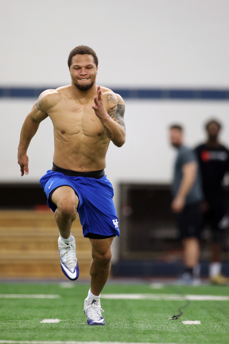 Jordan Jones.

Photo by Quinn Foster | UK Athletics