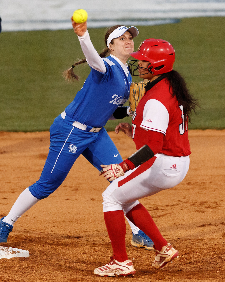 EMMY BLANE.

Kentucky beats UofL 6-5.

Photo by Elliott Hess | UK Athletics