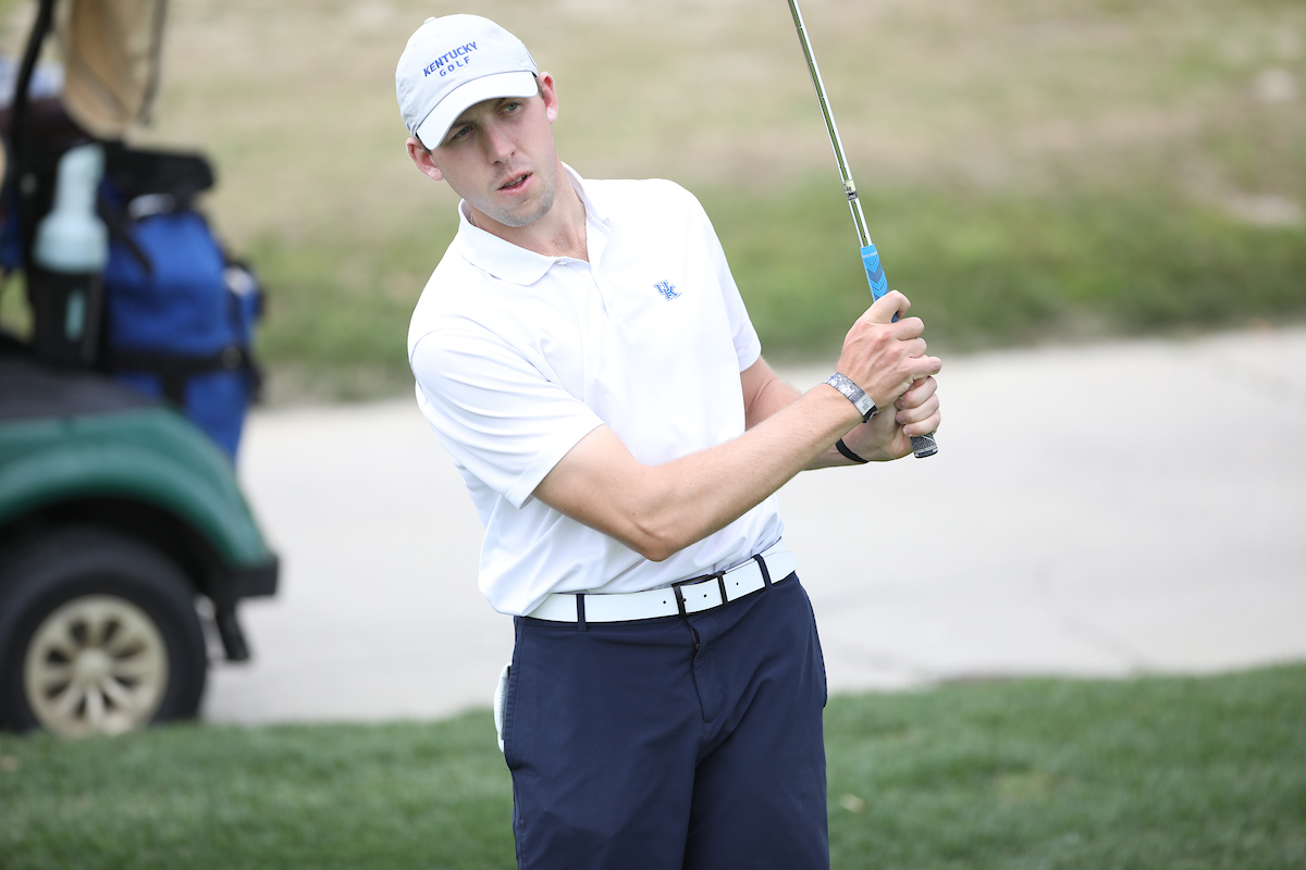 Kentucky during the practice round for the SEC Championship at Sea Island Golf Club on St. Simons Island, Ga., on Tuesday, April 20, 2021. (Photo by Steven Colquitt)