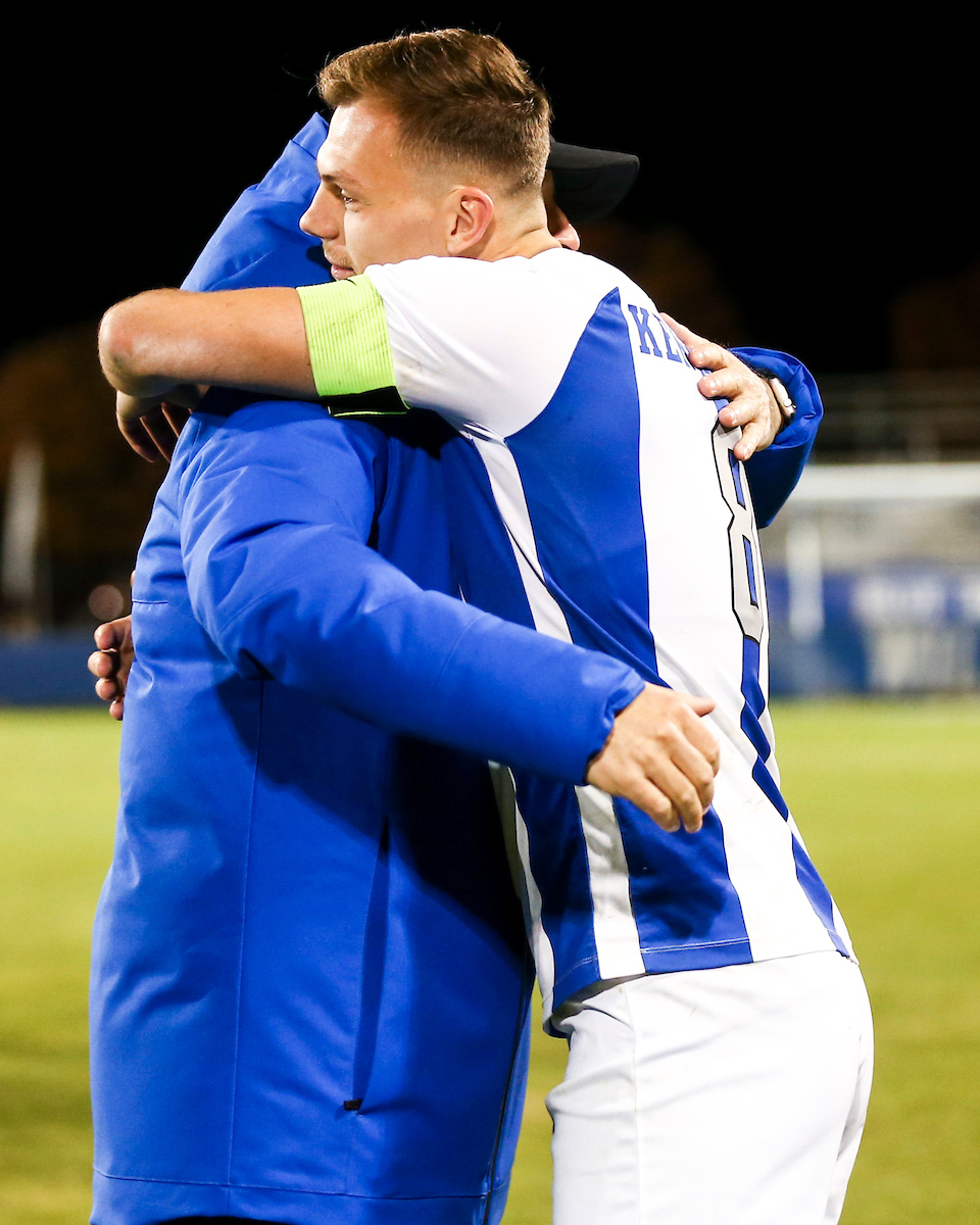 Johan Cedergren, Marcel Meinzer.

Kentucky MSOC Recognizes 14 Seniors.

Photo by Grace Bradley | UK Athletics