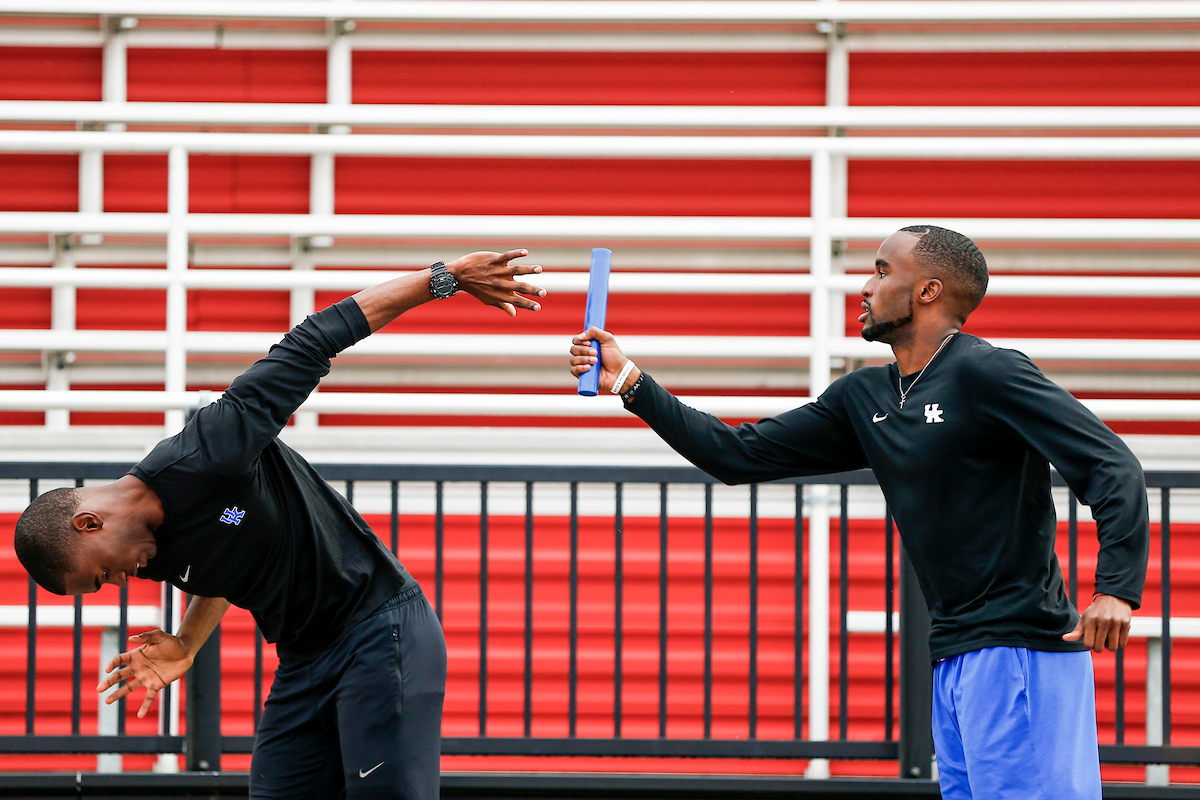 Dwight St. Hillaire. Daniel Roberts.

2019 SEC Outdoor Track and Field Championships.