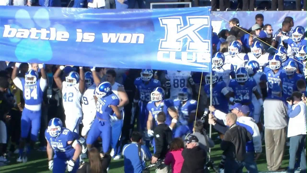 Blue/White Football Game Cat Walk 2013