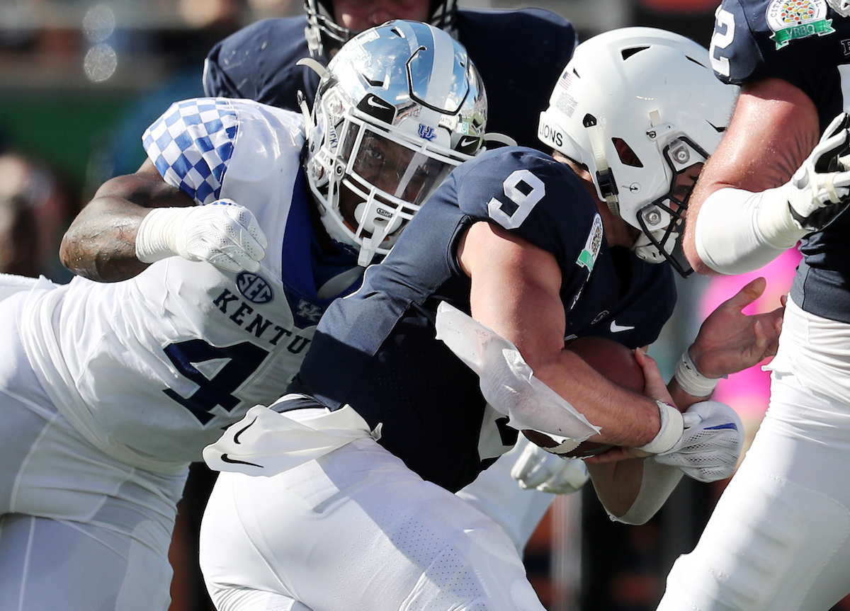 Josh Allen
The UK Football team beat Penn State 27-24 in the Citrus Bowl. 

Photo by Britney Howard  | UK Athletics