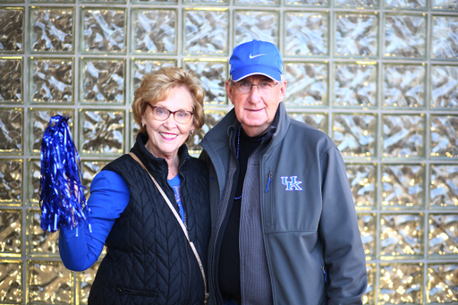 The University of Kentucky Alumni Association hosts a pep rally prior to Kentucky Men's Basketball versus Kansas State in the Sweet Sixteen on Thursday, March 22nd, 2018, at the Georgia World Congress Center in Atlanta, Georgia.

Photo by Quinn Foster I UK Athletics