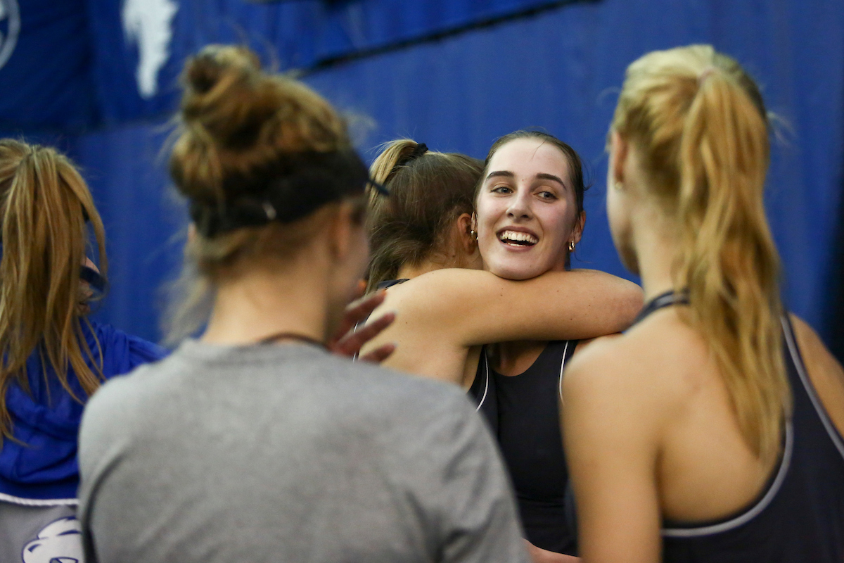 Anastasia Tkachenko.

Kentucky beat Texas A&M 4-3.

Photo by Hannah Phillips | UK Athletics