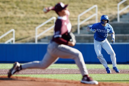 CAM HILL.

Kentucky beats EKU, 6-3.

Photo by Elliott Hess | UK Athletics