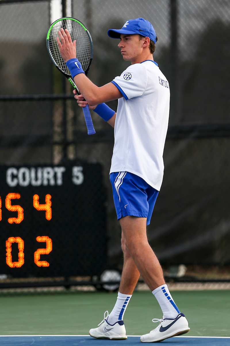 Francois Musitelli.

Kentucky sweeps Alabama 7-0.

Photo by Grace Bradley | UK Athletics