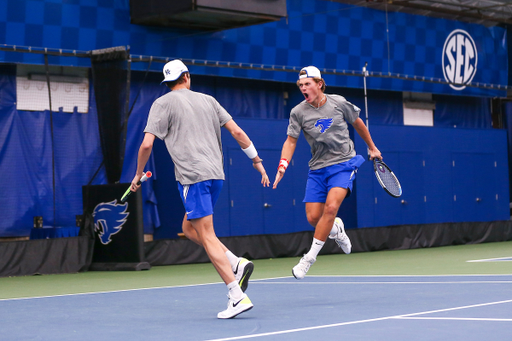 Alexandre Leblanc & Liam Draxl.

Kentucky defeats Virginia Tech 5-2.

Photo by Grace Bradley | UK Athletics